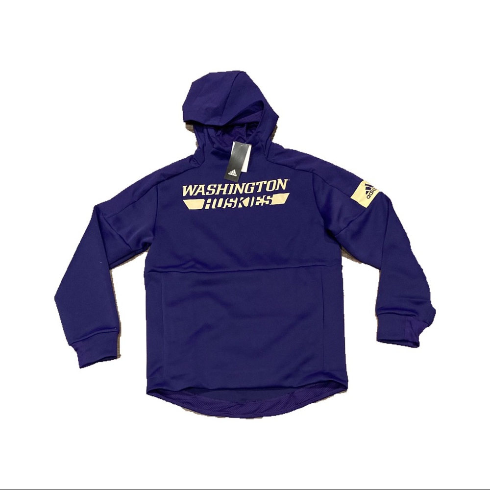 Washington Huskies Adidas Men’s Hoodie Sweatshirt